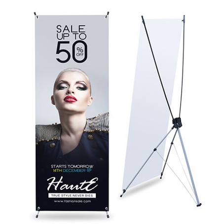 X Stand Printing in Abu Dhabi