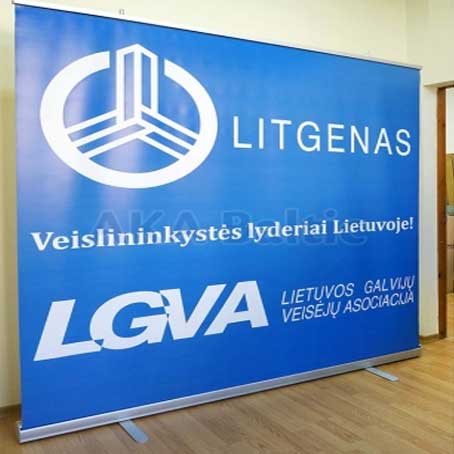 250cm x 200cm Roll up Banner