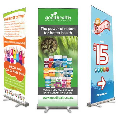 Pull Up Banner Printing in Abu Dhabi